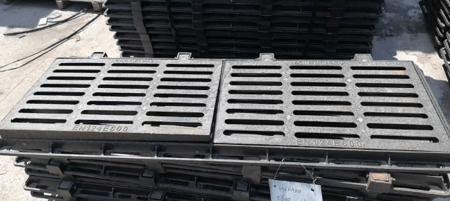 花山球墨铸铁连体双篦展示